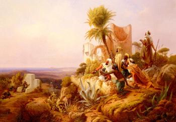 尼爾斯 西矇森 Arabs In A Hilltop Fort 尼爾斯 西矇森 Arabs In A Hilltop Fort
